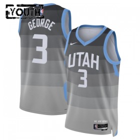 Dres Utah Jazz Keyonte George Nike 2025-26 City Edition Sivo Swingman - Dječji